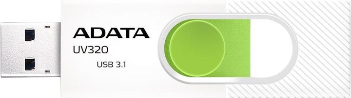 Productafbeelding Adata USB 3.1 Stick UV320 32GB Wit/Groen (32 GB, USB-A)