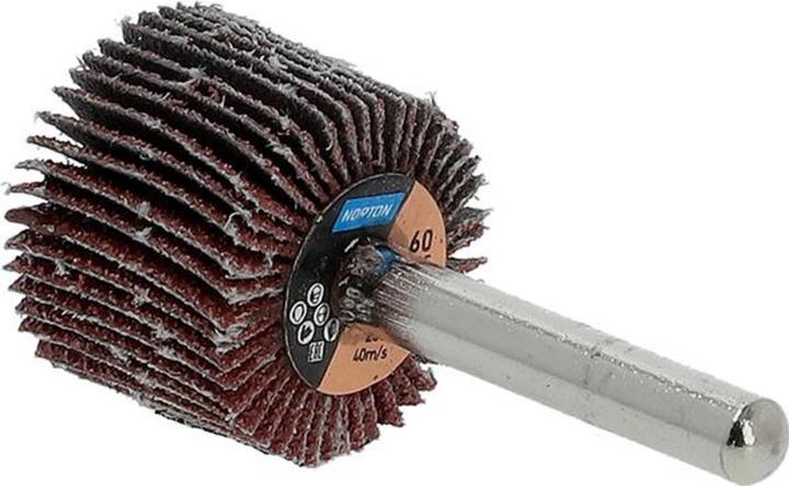 Actual product image Norton Flap disc with shaft R207Plus 25x20x6 P60 (P60)