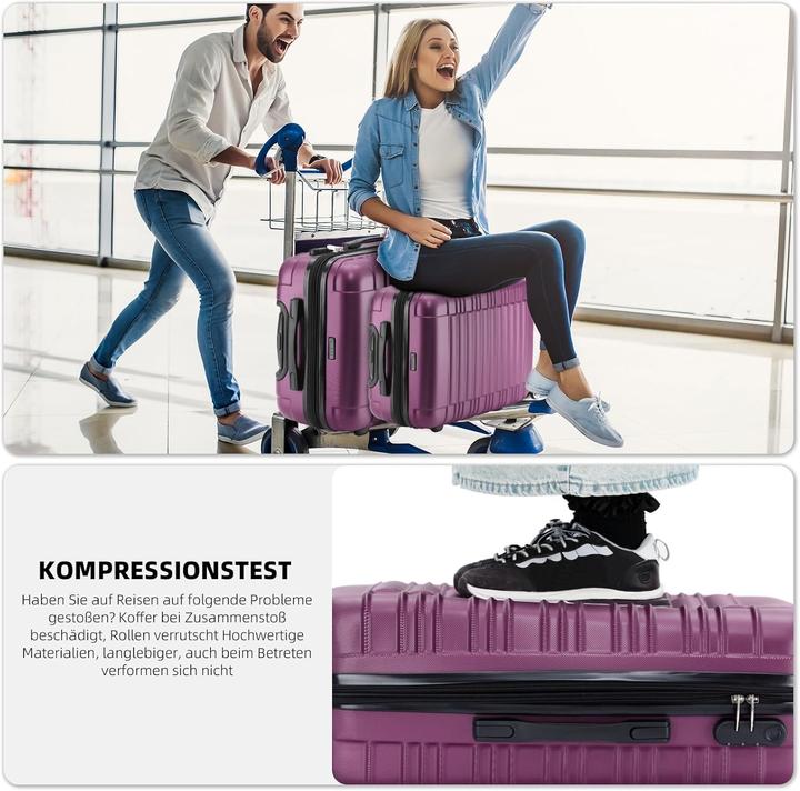 Actual product image Beibye Hartschalen Reisekoffer (75 l)