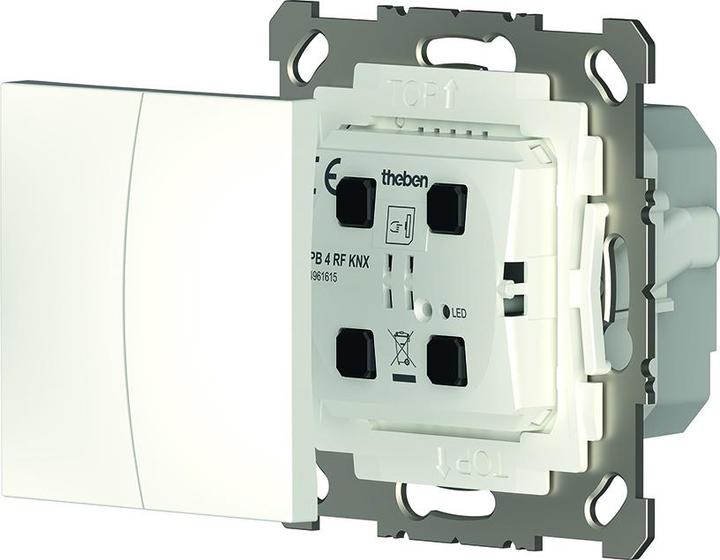Theben PB 4 RF KNX 2/4-gang radio push-button