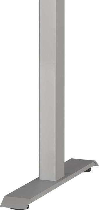 Produktbild Germania JET höhenverstellbarer Schreibtisch kaschmir rechteckig, T-Fuss-Gestell silber 160,0 x 80,0 (160 x 72 cm)