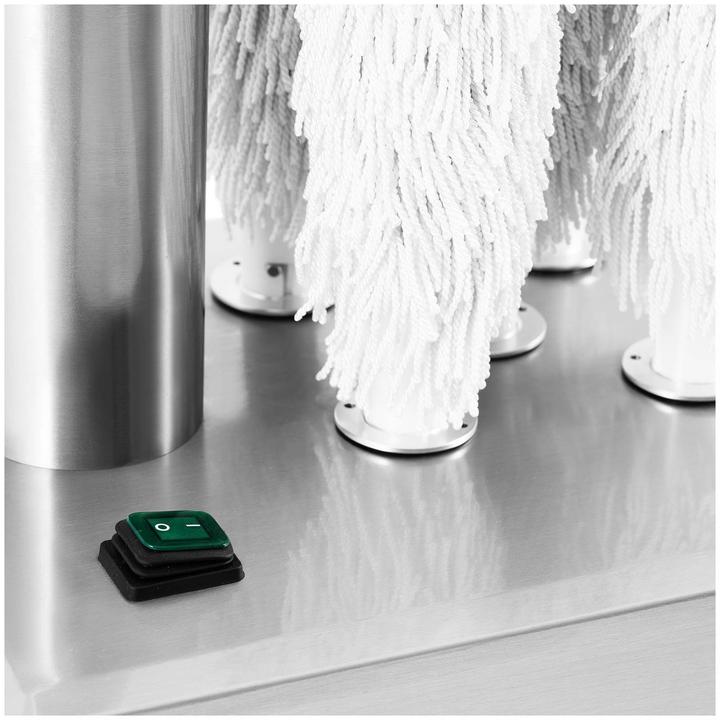 Produktbild Royal Catering Gläserpoliermaschine Gastronomie 5 Polierköpfe 330 Gläser/h 1320 W (1320 W)