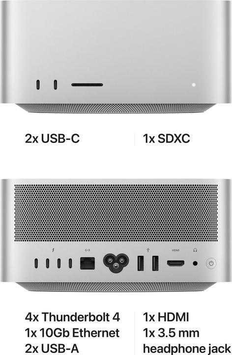 Actual product image Apple Mac Studio (M1 Max, 32 GB, 512 GB)