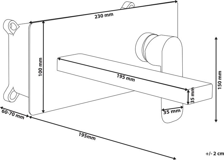 Produktbild Beliani Dichato