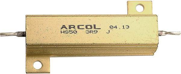 Arcol Wire resistance 50W, 10Ohm, 1%