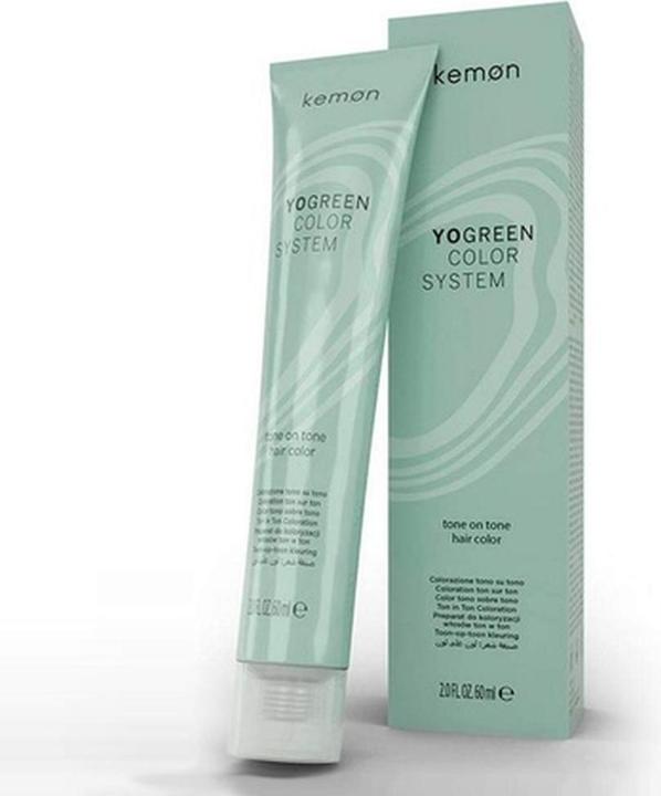Kemon YO Green Tone On Tone Color System 5.2 Beige Light Brown 2oz 60ml (5.2 Beige Light Brown)