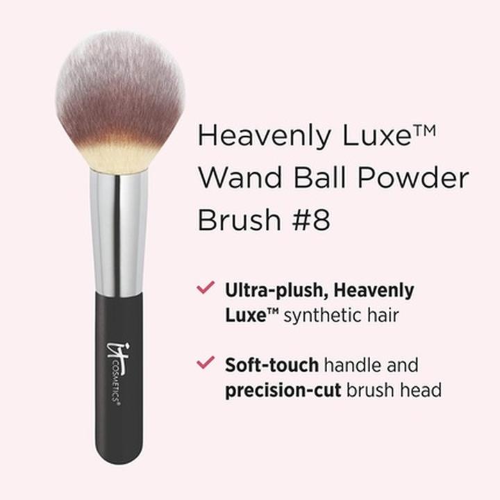 Image du produit It Cosmetics HEAVENLY LUXE wand ball powder brush #8 1 u (Poudre)