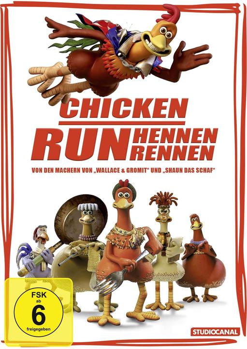 Produktbild Chicken Run - Hennen rennen (DVD, 2000, Deutsch)