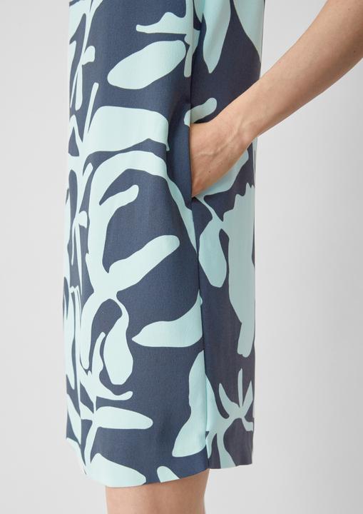 Image du produit Comma Kleid Kurzes Kleid aus Crêpe (36)