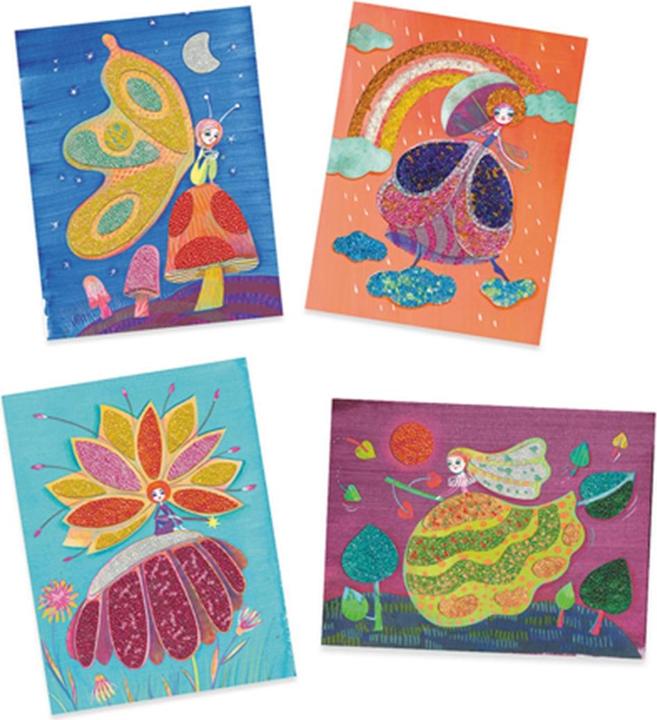Actual product image Djeco Bead Pictures Magic World