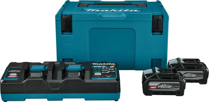 Duo Ladegerät + 2x BL4040F 40V Max 4.0Ah in MBox