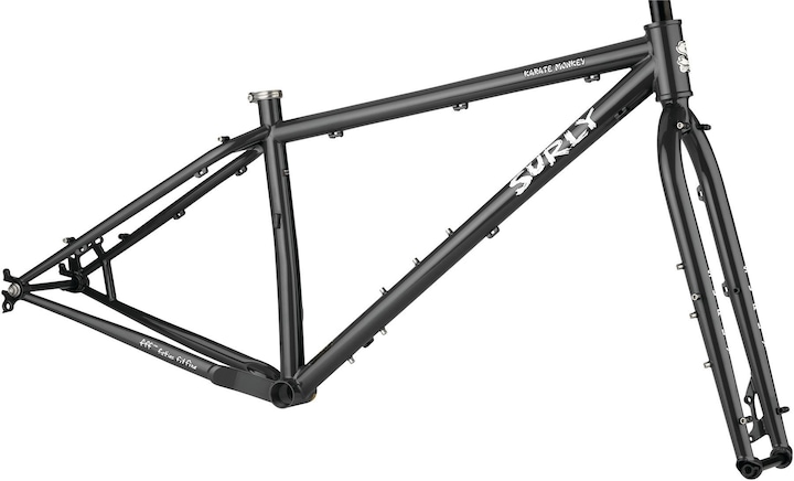 Surly Karate Monkey MTB-frameset, 27,5+/29", XL, hi-viz zwart