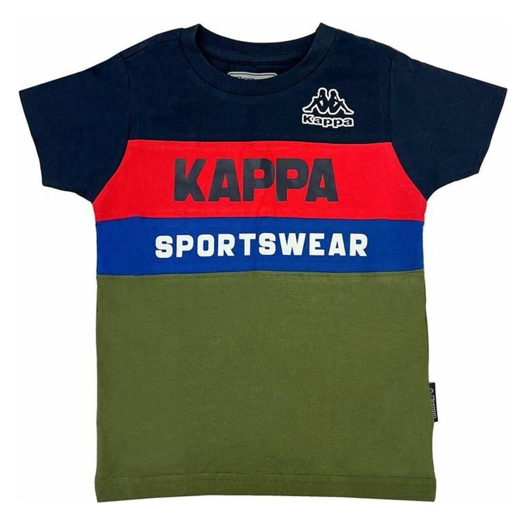 Kappa, Jungen, Sportshirt, Kurzarm-T-Shirt Für Kinder 8036M00058 Dunkelblau (146), Blau, 146
