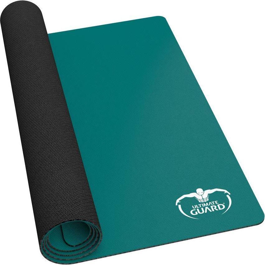 Thumbnail - Ultimate Guard UGD010366 - Spielmatte - einfarbig, petrol, 61 x 35 cm