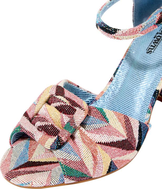 Actual product image Joe Browns Metallic Jacquard Chunky Block Heels (38)