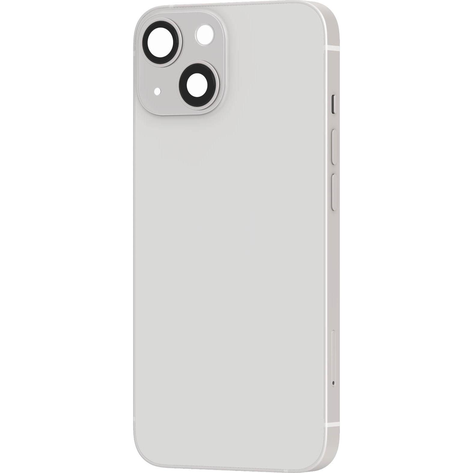 Clappio Gehäuse + Akkudeckel Ersatzteil (iPhone 13 mini), Mobilgerät Ersatzteile, Weiss