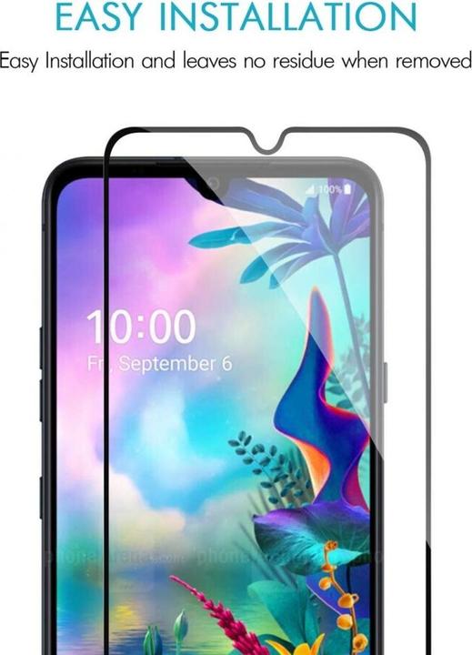Produktbild Screenguard LG G8X ThinQ Full Screen Panzerglas Schutzfolie 2.5D 9H (1 Stk., LG G8X ThinQ)