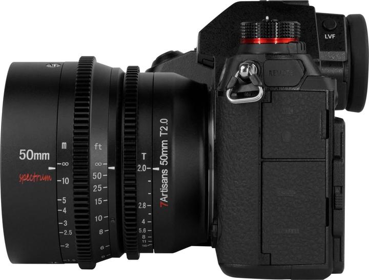 Image du produit 7artisans Spectrum 50mm T2.0 monture L (Leica L, Monture L, Plein format)