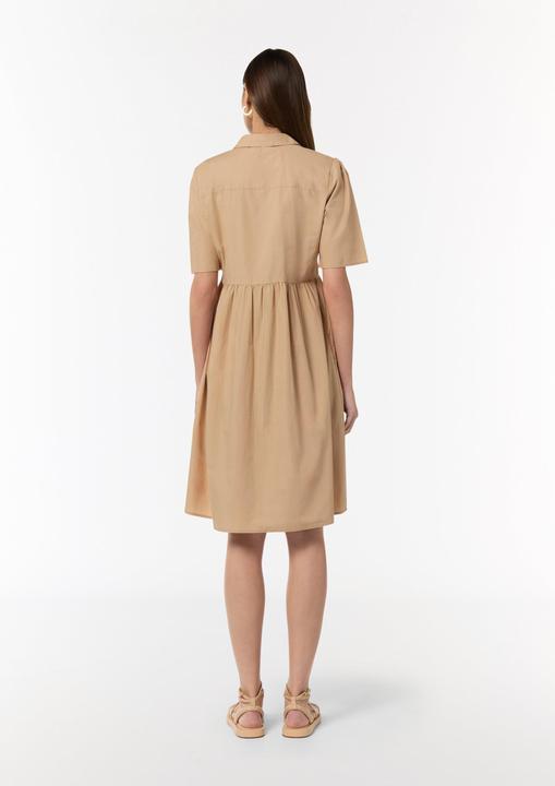 Image du produit Comma Kleid Baumwollkleid mit Hemdkragen (42)
