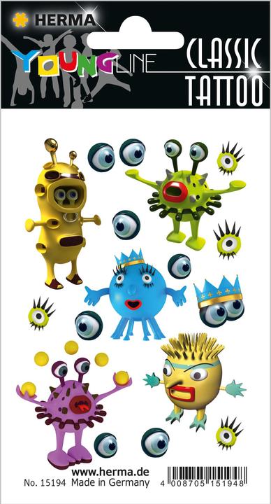 Actual product image HERMA Children's tattoos