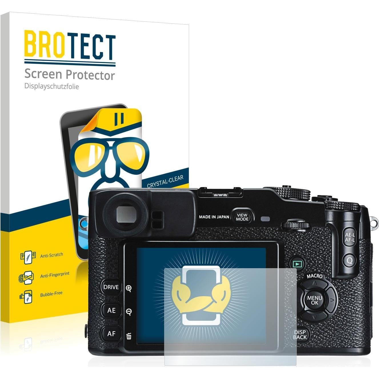 Thumbnail - BROTECT Schutzfolie Displayschutz Klar (Displayschutz, X-Pro1), Kameraschutz, Transparent