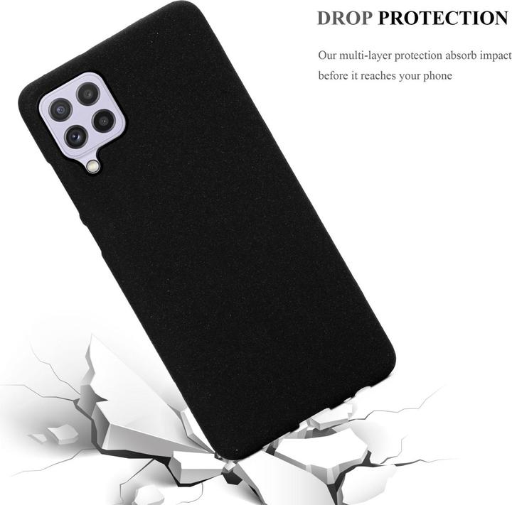 Actual product image Cadorabo TPU Frosted cover (Samsung Galaxy A22, Samsung Galaxy A32, Samsung Galaxy M22)