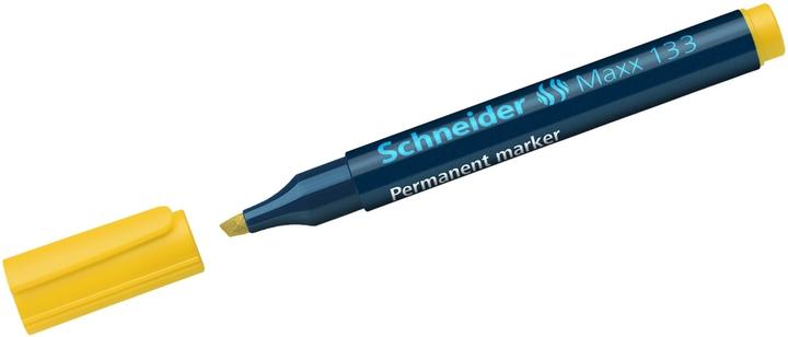 Produktbild Schneider Permanentmarker Maxx 133, 1+4 mm, gelb (Gelb, 4 mm, 1 x)