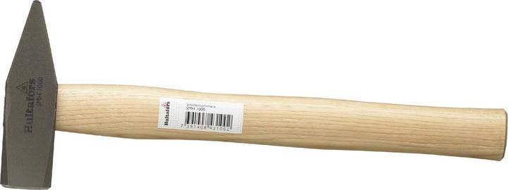 Actual product image Hultafors SMH 1000 forging hammer, sandblasted and clear lacquered head, hardened pin and sc