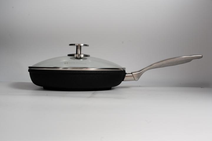 Image du produit Swiss Diamond CXD Induction Poêle/couvercle ss PFAS 24 cm (24 cm, Poêle à frire, Aluminium)