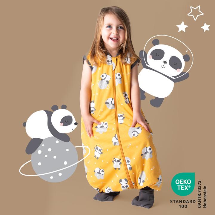 Actual product image Schlummersack Sleeping Bag with Feet & Foldable Feet Covers - 1.0 TOG (90 cm, 1.0 TOG, Autumn, Spring)