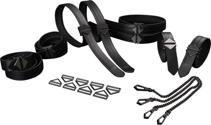 Immagine prodotto Lockink 8BondageRiemen Fesselset schwarz