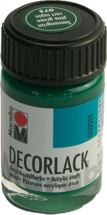 Immagine prodotto Marabu Lacca decorativa acrilica 15 ml verde abete (Rametti di abete, 15 ml)