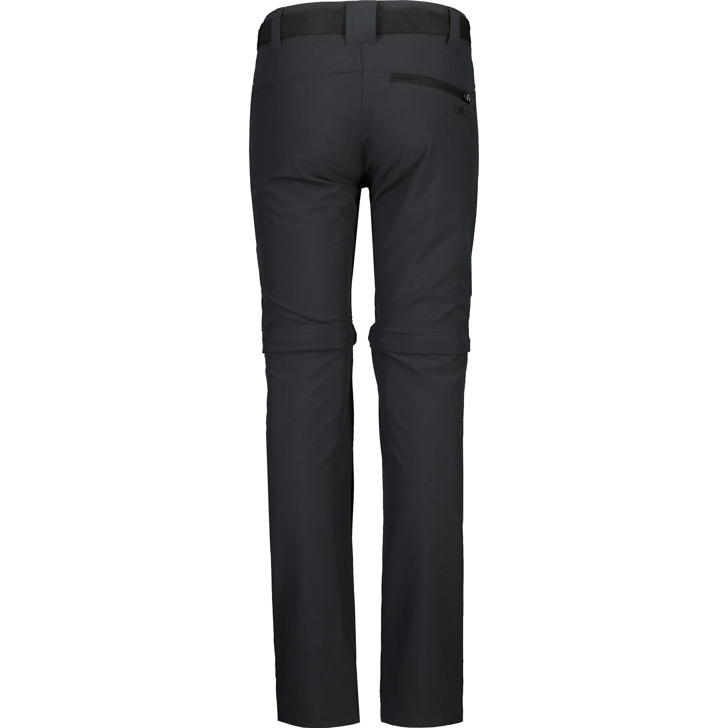 Thumbnail - CMP Campagnolo, Unisex, Outdoorhose, Kinder Long Zip Off Stretch Hose (104), Grau, 104