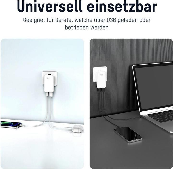 Actual product image Ansmann USB-C Wall Charger 265PD (65 W, 2 ports)