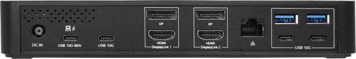 Actual product image Conceptronic Dock 17-in-1 USB-C->HDMI,DP 4K/60Hz,GbE,USB-C (USB-C, 17 ports)