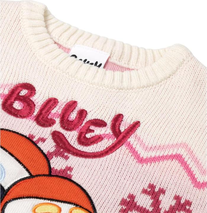 Produktbild Bluey Pullover Mädchen weihnachtliches Design (98)