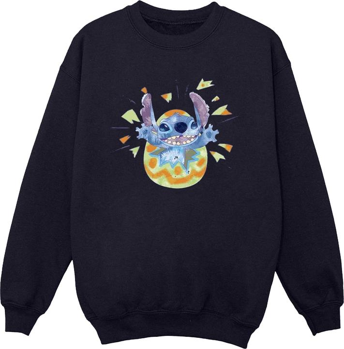 Actual product image Disney Mens Lilo & Stitch Cracking Egg Sweatshirt (XL)