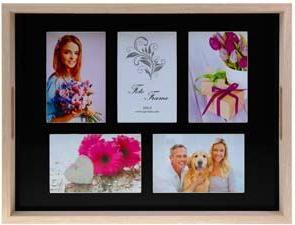 Productafbeelding ZEP Fotodienblad naturel 43x35 Houten fotodienblad 5x10x15 (10 x 15 cm, 10 x 10 cm)