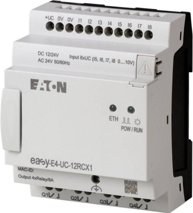 Actual product image Eaton EASY-E4-UC-12RCX1 197212 Control relay 12/24VDC 24VAC 8DE thereof