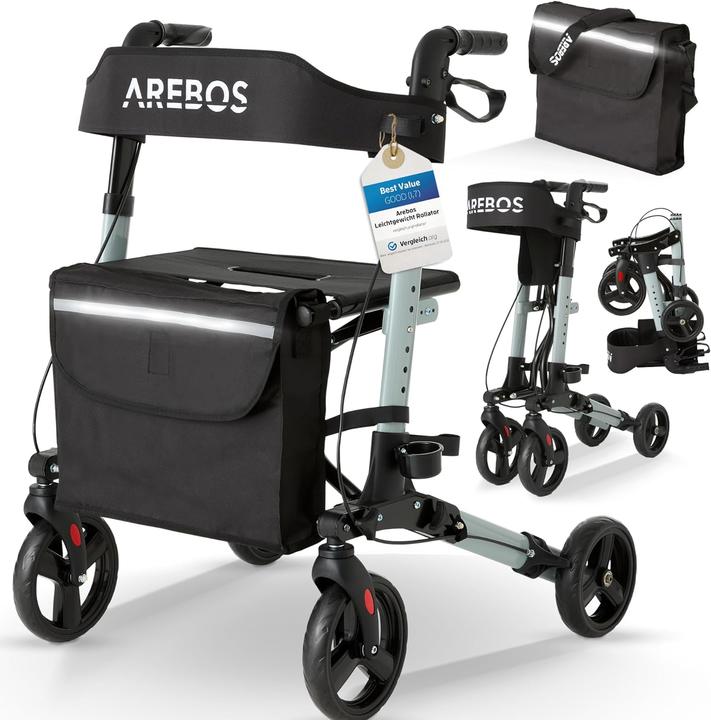 Actual product image Arebos Rollator