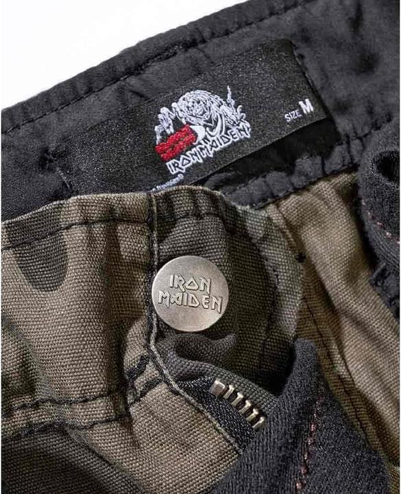 Actual product image Brandit Iron Maiden Savage Shorts The Number of The Beast - 188301 (M)