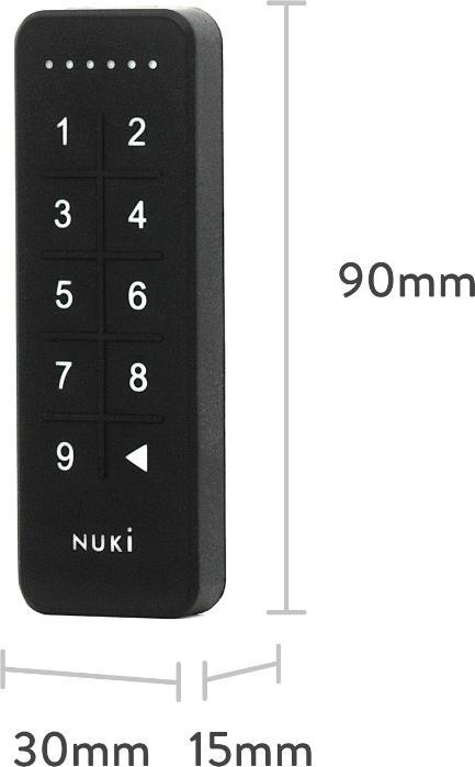 Actual product image Nuki Keypad