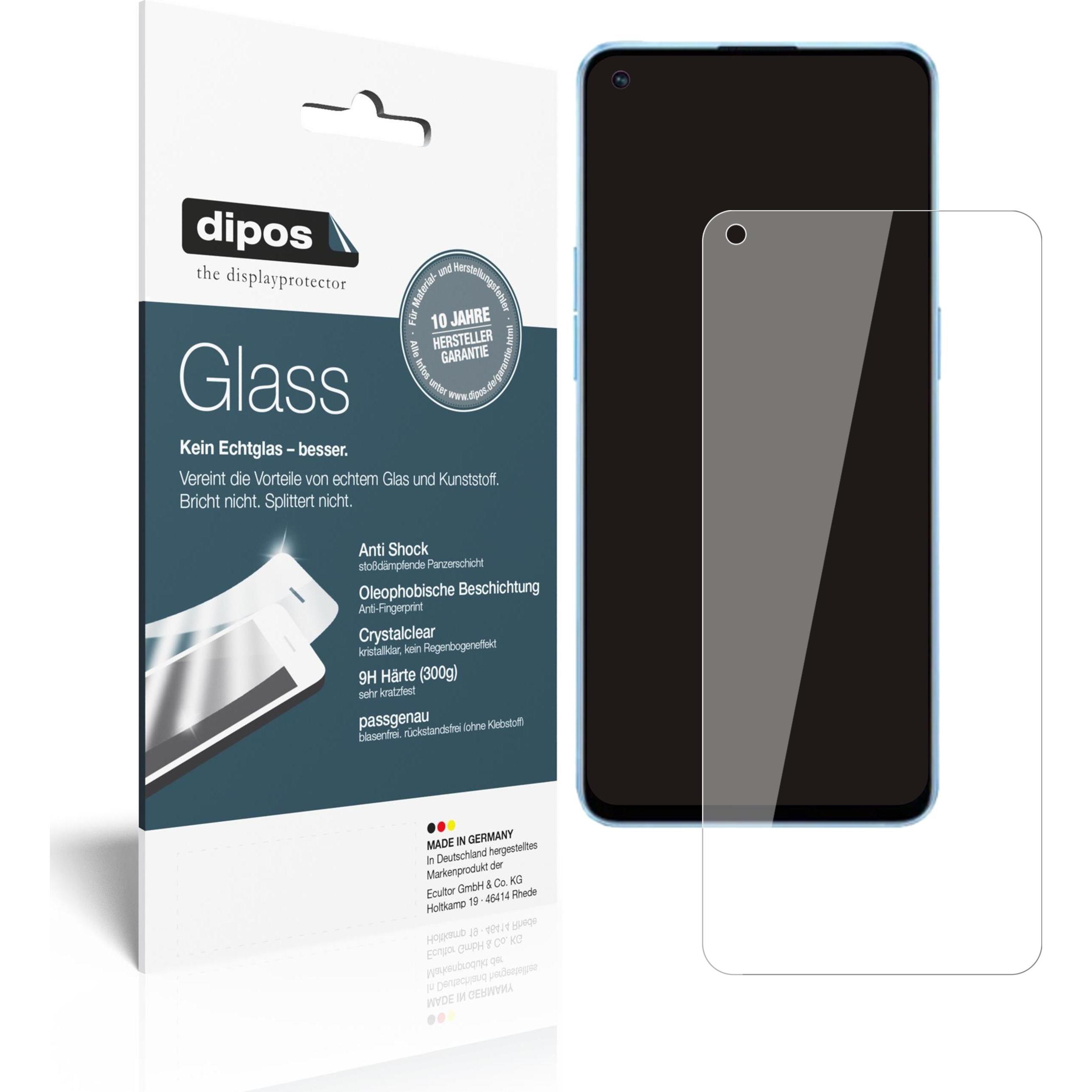 Dipos Displayschutz Anti-Shock (1 Stück, Oppo Reno 7 Pro 5G), Smartphone Schutzfolie, Transparent