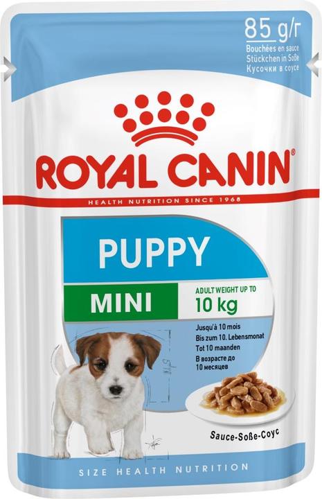 Royal Canin Mini Puppy in Sauce (Welpe + Kitten, 1 Stk., 85 g)