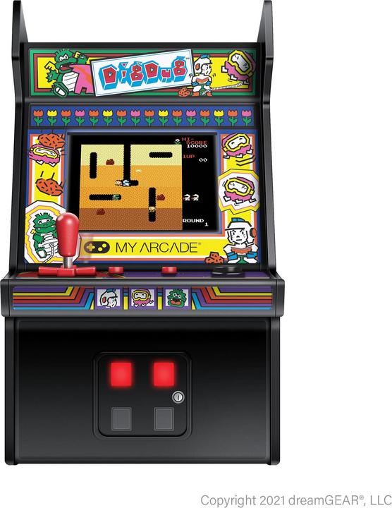 Actual product image MyArcade Dig Dug Micro Player