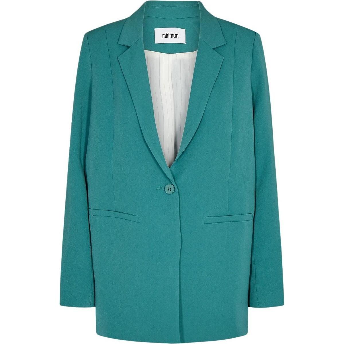 Minimum, Damen, Anzug, blazer damen tara 2.0 e54, Blau, (34)