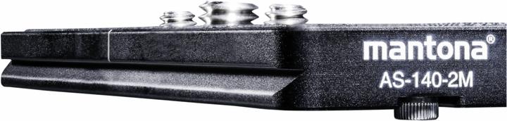 Actual product image mantona AS-140-2M (Tripod quick-release plate)