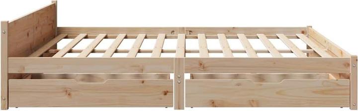 Actual product image vidaXL Bed without mattress 180x200 (180 x 200 cm)