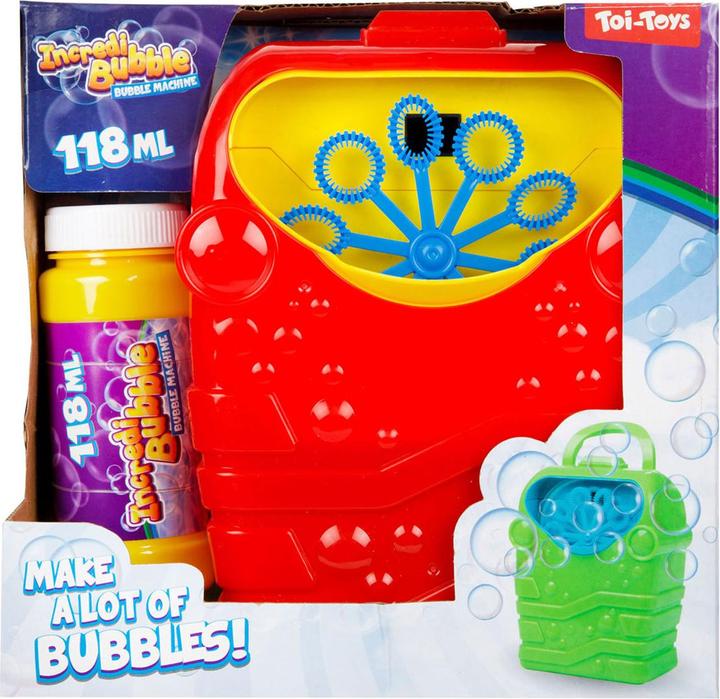 Image du produit Toi-Toys Incredibubble Machine à bulles de savon, carrée