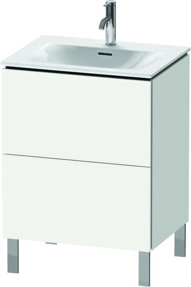 Produktbild Duravit L-Cube Waschtischunterbau stehend LC6595, 620x481 mm, 2 Auszüge, für Viu 234463 (62 x 48 x 70.5 cm)